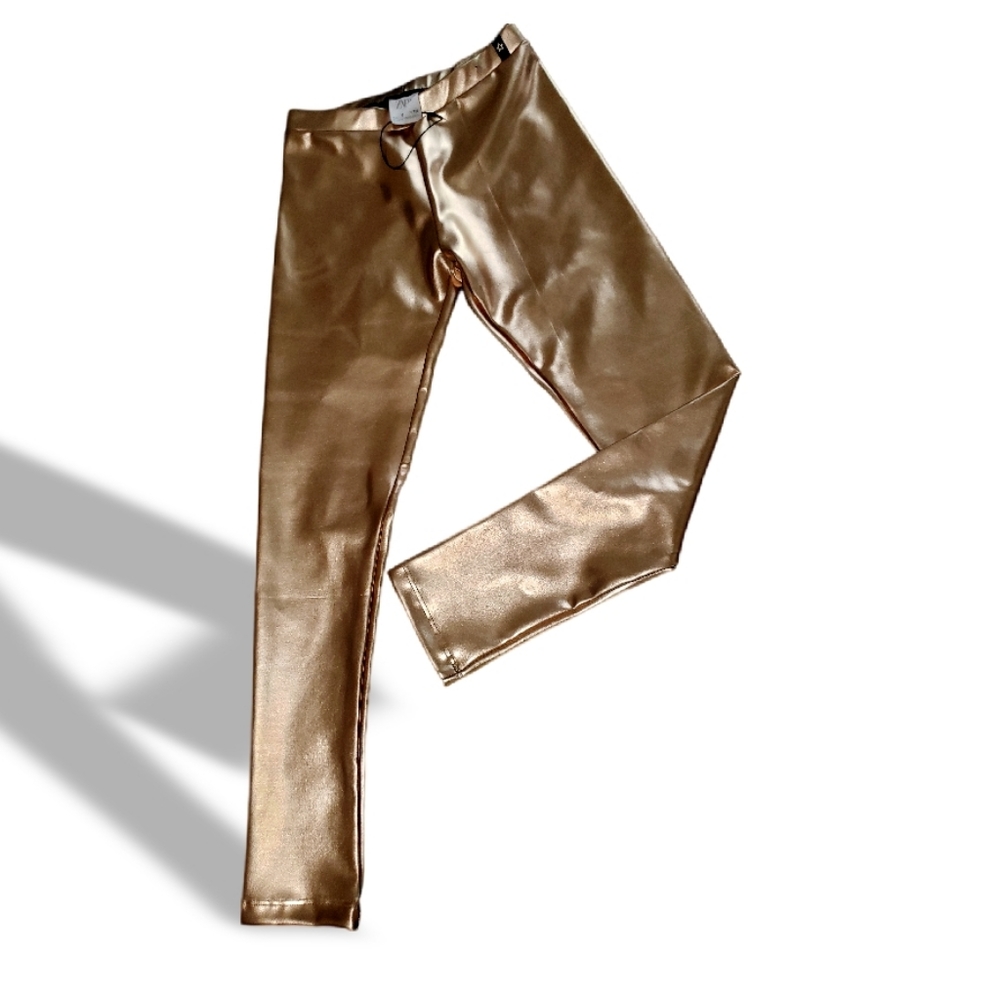 Zara Girl Metallic Leggins